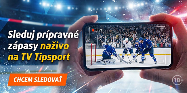 Sleduj zápas naživo na TV Tipsport Sleduj zápas naživo na TV Tipsport