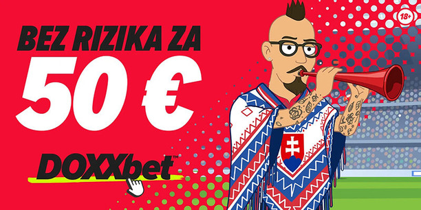 DOXXbet prináša počas MS vo&nbsp;futbale stávku 50 € bez&nbsp;rizika.