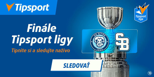 Sleduj naživo finále Tipsport ligy Nitra vs. Slovan Bratislava.