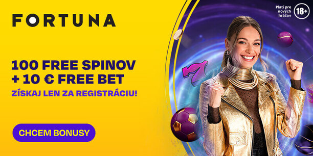 Fortuna bonus bez&nbsp;vkladu