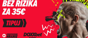 Registrujte sa v DOXXbete a získajte stávku bez rizika za 35 €.