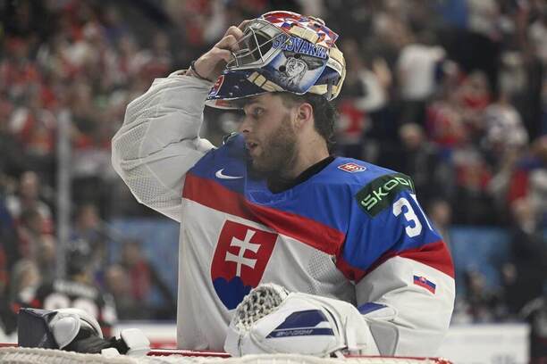 Brankár Slovenska Samuel Hlavaj: aj na MS v hokeji 2025 sa budeme spoliehať na jeho zákroky