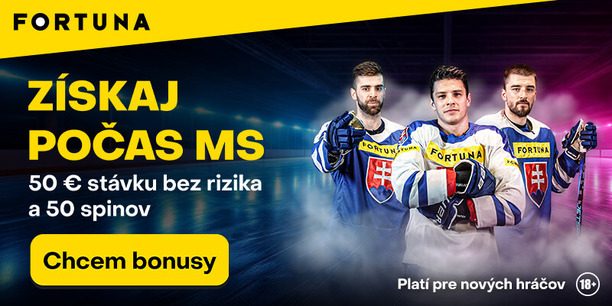 Registrujte sa a získajte stávku bez rizika za 50 €!
