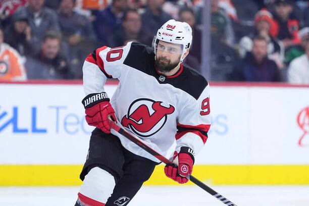 Tomáš Tatar v drese New Jersey Devils v sezóne 2024/2025.