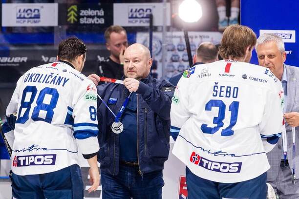 HK Nitra získala striebro v sezóne 2024/25.