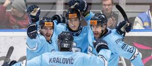 Hokejisti HC Slovan Bratislava.