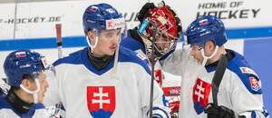 Sprava Matúš Sukeľ a brankár Eugen Rabčan.