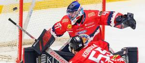 Brankár HKM Zvolen Pavel Kantor.