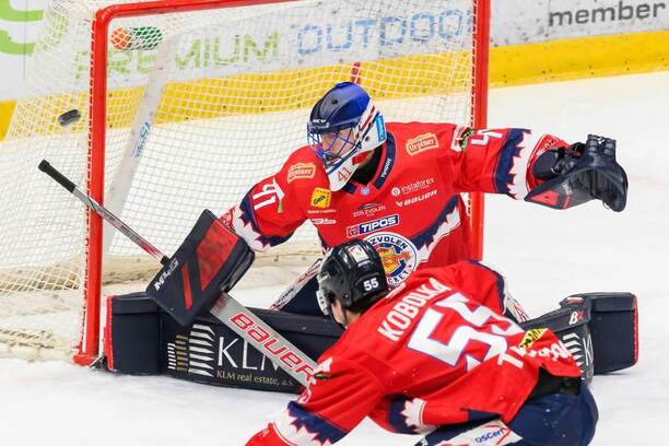 Brankár HKM Zvolen Pavel Kantor.