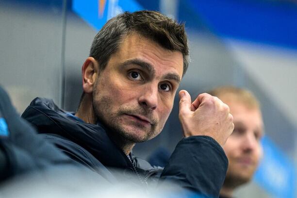 Tréner Vladimír Záborský.