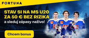 Registrujte sa TU a vezmite si bonus 50 eur vo Fortune