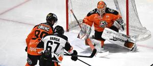 Brankár HC Košice Patrik Jurčák patrí medzi príjemné prekvapenia tejto sezóny.