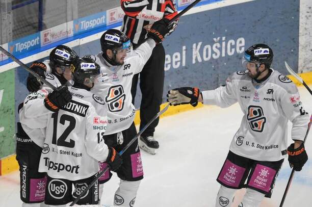 Hokejisti HC Košice.