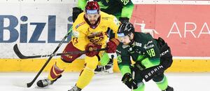 Nicholas Baptiste (Trenčín) a Daniel Gachulinec (Žilina)