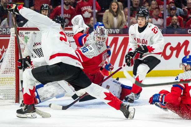 Kanada vs. Česko na&nbsp;MSJ 2025.