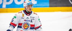 Útočník HKM Zvolen Patrik Marcinek.