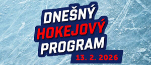 Hokej na ZOH 2026, program v piatok 13. februára.