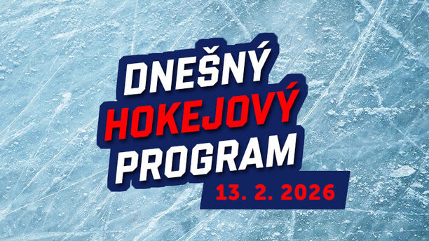 Hokej na&nbsp;ZOH 2026, program v&nbsp;piatok 13. februára.