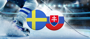 Zápas Švédsko vs. Slovensko.