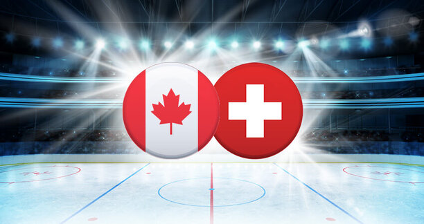 Kanada vs. Švajčiarsko.