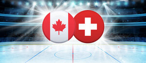 Kanada vs. Švajčiarsko.
