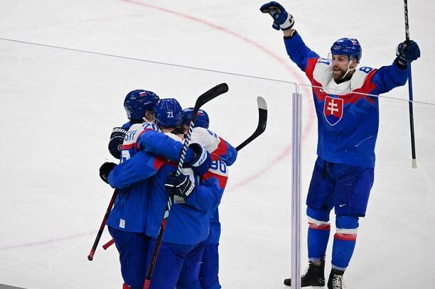 Slovenskí hokejisti.