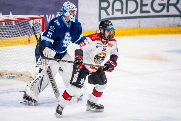 Henri Kiviaho (Slovan) a&nbsp;Michal Čunderlík (Banská Bystrica)