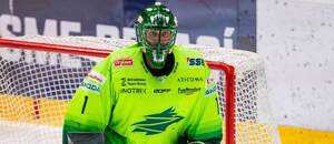 Connor LaCouvée, brankár Vlci Žilina v Tipsport lige 2025/2026.