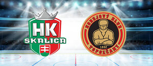 HK Skalica – HC MUŠLA Topoľčany, 1. zápas štvrťfinále play-off SHL.