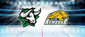 Nové Zámky – Humenné v zápase 3. štvrťfinále play-off SHL.