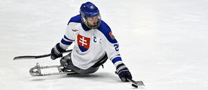 Kapitán slovenskej parahokejovej reprezentácie Martin Joppa.