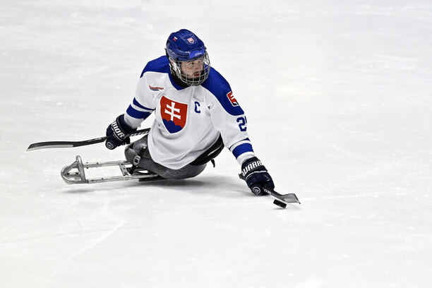 Kapitán slovenskej parahokejovej reprezentácie Martin Joppa.