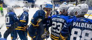 V strede útočník HK Spišská Nová Ves Martin Belluš.