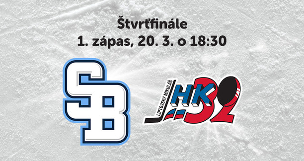 HC Slovan Bratislava – HK 32 Liptovský Mikuláš, 1.&nbsp;zápas štvrťfinále play-off Tipsport ligy.