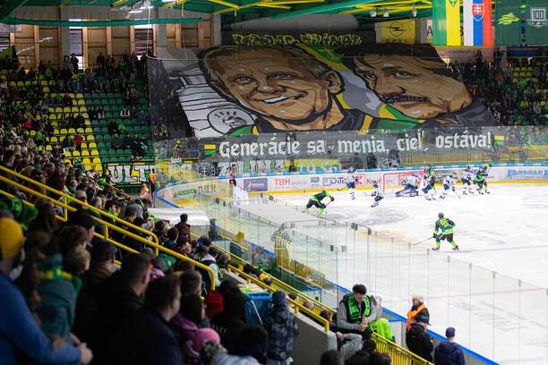 Choreo fanúšikov Žiliny.