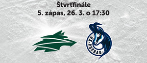 Vlci Žilina – HK Poprad, 5. zápas štvrťfinále Tipsport ligy 2025/2026.