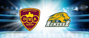 HK Dukla Trenčín – HC 19 Humenné, 1. kolo baráže o Tipsport ligu 2025/2026.