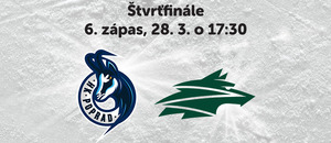 HK Poprad – Vlci Žilina: 6. zápas štvrťfinále play-off Tipsport ligy 2025/2026.