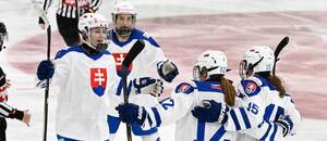 Radosť Sloveniek po góle.