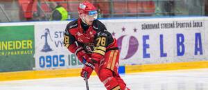 Dávid Nátny v drese HC Prešov.