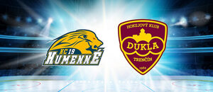 HC 19 Humenné – HK Dukla Trenčín, 10. kolo baráže o Tipsport ligu.