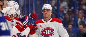 Presadí sa Juraj Slafkovský aj v 2. zápase 1. kola play-off NHL proti Tampe Bay?