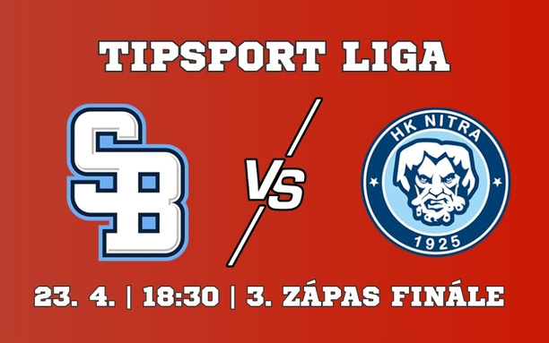 HC Slovan Bratislava – HK Nitra, 3.&nbsp;finále Tipsport ligy