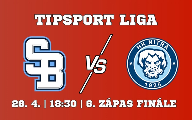 Slovan Bratislava vs. HK Nitra 6.&nbsp;finále Tipsport ligy.