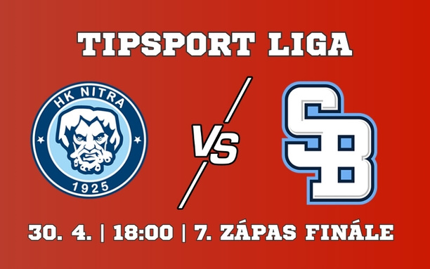 HK Nitra vs. HC Slovan Bratislava, 7.&nbsp;finále Tipsport ligy.