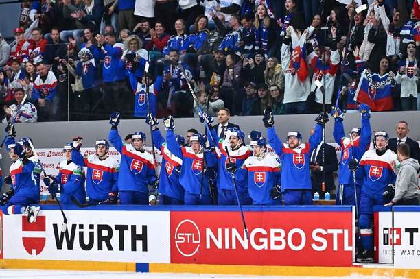 Striedačka hokejistov Slovenska na&nbsp;MS 2026.