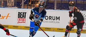 Kapitán Slovenska Ivan Hryzák na MS v hokejbale 2026.