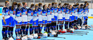 Slovenské hokejbalistky na MS 2026.
