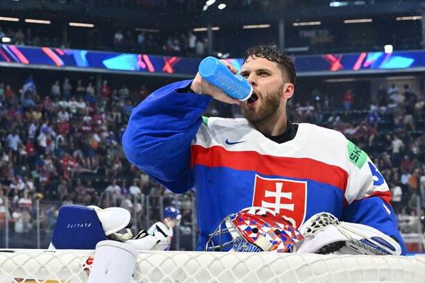 Brankár Samuel Hlavaj je dlhoročnou slovenskou reprezentačnou jednotkou.