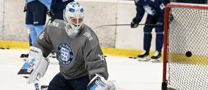 Julian Junca, brankár HC Slovan Bratislava.